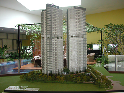 Condo @ Sinaran Road model