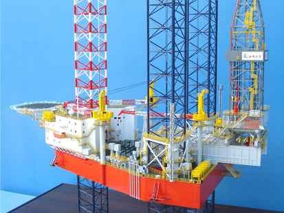 Jack-Up Rig Model