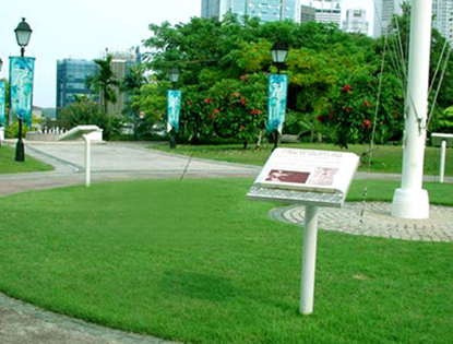 Information Signage @ Fort Canning