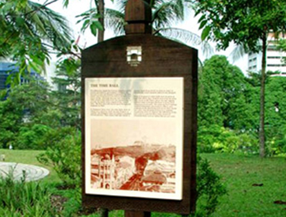 Information Signage @ Fort Canning